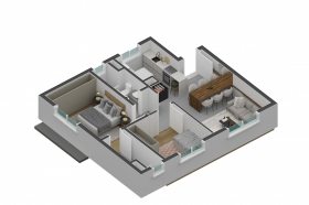 2 dormit�rios (com su�te)