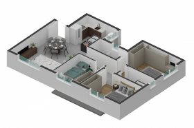 3 dormit�rios (com su�te)