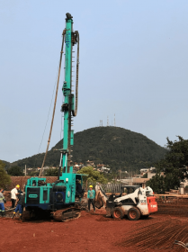 Estrutura em concreto armado